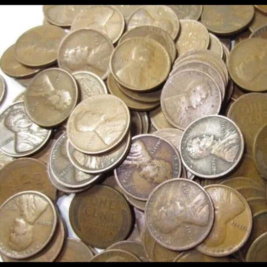 10 Early Rare 1909-19 Teen Wheat Pennies