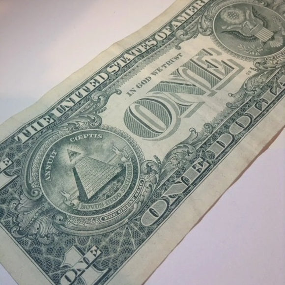 One Of A Kind Ink Error &quot;Denver&quot; $1 Bill