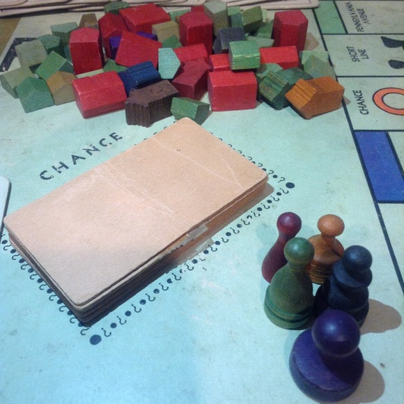 RARE Original Edition 1933 Monopoly Board Game