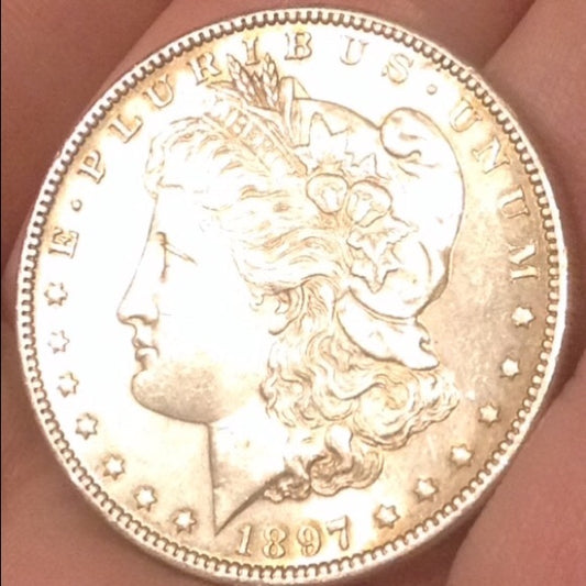 PROOF-Like 1897 Morgan Silver Dollar- Beautiful