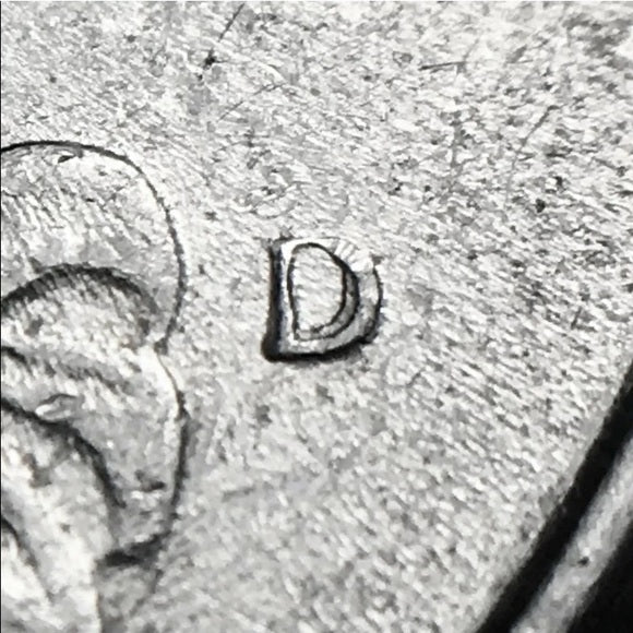 Double Die DDO Error 1989D Washington Quarter