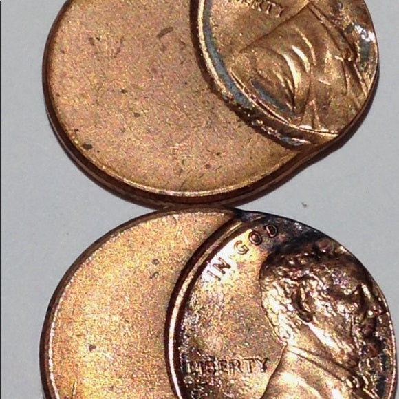 Valuable 2 MASSIVE Off Center Mint Error Coins