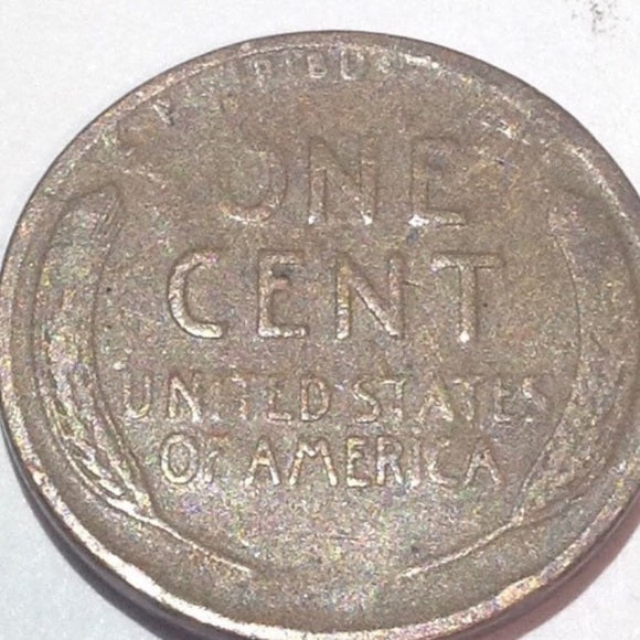 NO Last Digit in Date Grease Error 30s Wheat Penny