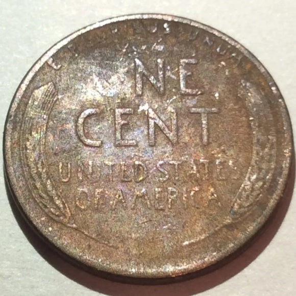 Cool No “O” Grease Error Wheat Penny