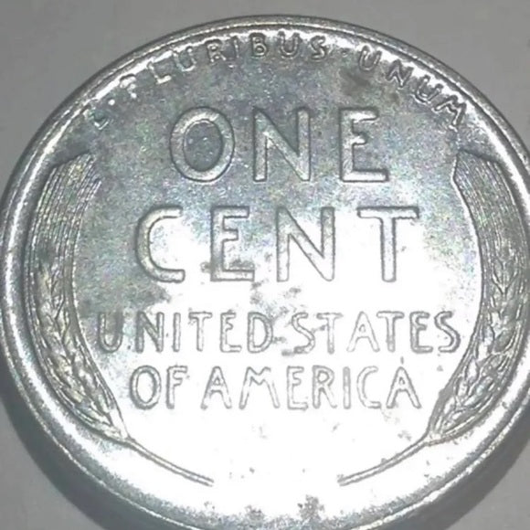 1943 Date Struck Twice Overdate Error Wheat Penny!