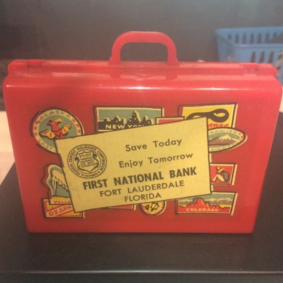 Unsearched First National Bank Box Old US Coins!