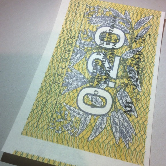 Misaligned Cutting Error Lithuania Talonas Note