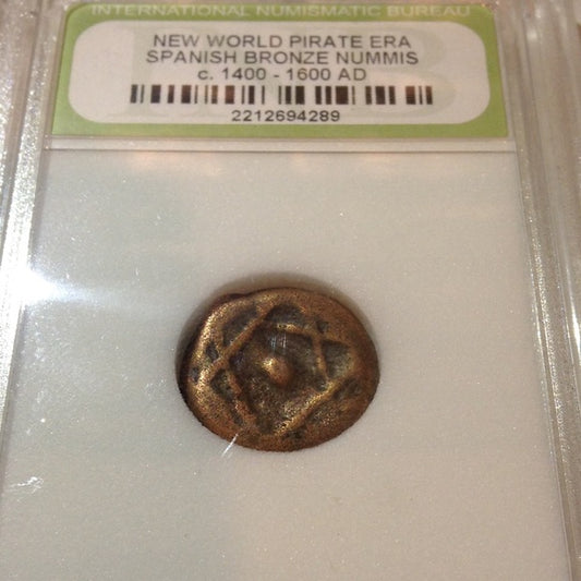 RARE Pirate Coin- Authentic 1400-1600 AD Treasure