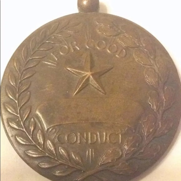 Rare Original WWII Battle Medal &quot;Good Conduct&quot;!