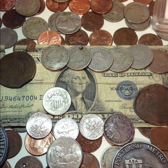 Huge 1800’s-2000’s US Coins &amp; Currency Collection