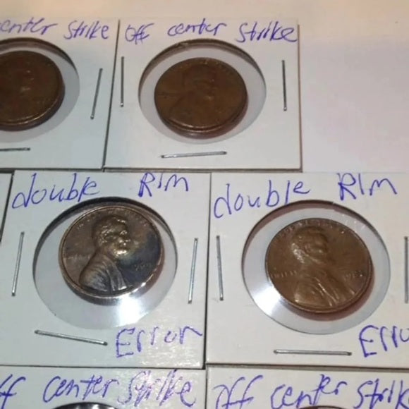 Huge Valuable Error Coins Collection- Good Variety