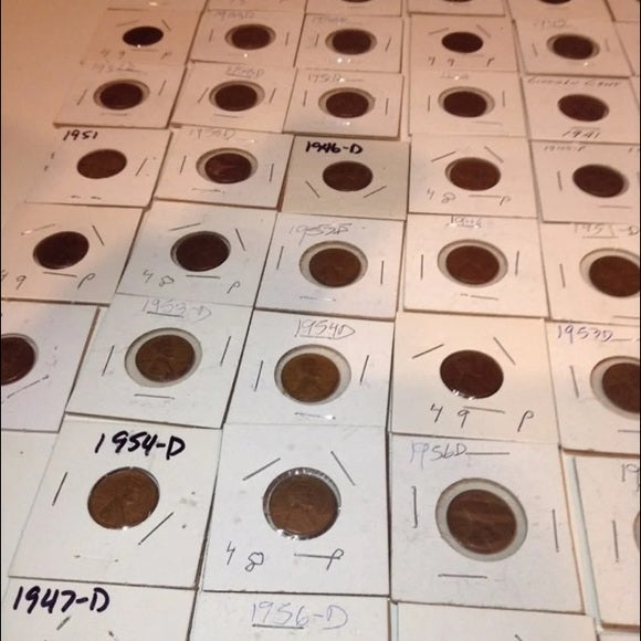 280 Valuable Wheat Pennies-With Teens &amp; Rare Dates