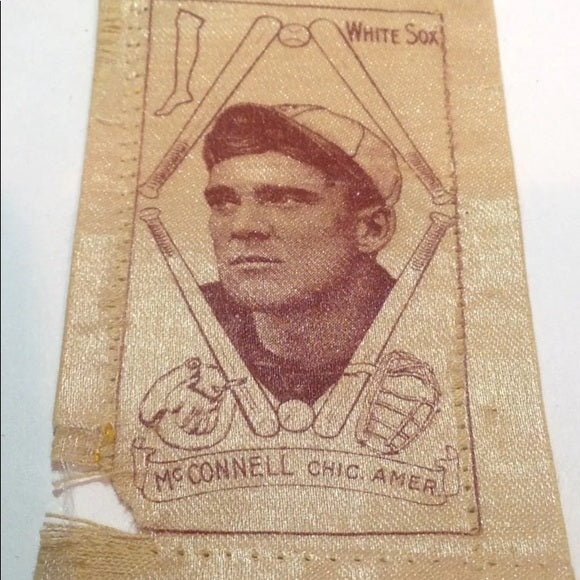 Scarce 1910 Boston White Sox Baseball Card Silk