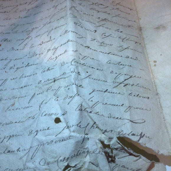 Very Rare 1700s FreeMason Original Old Manuscript!