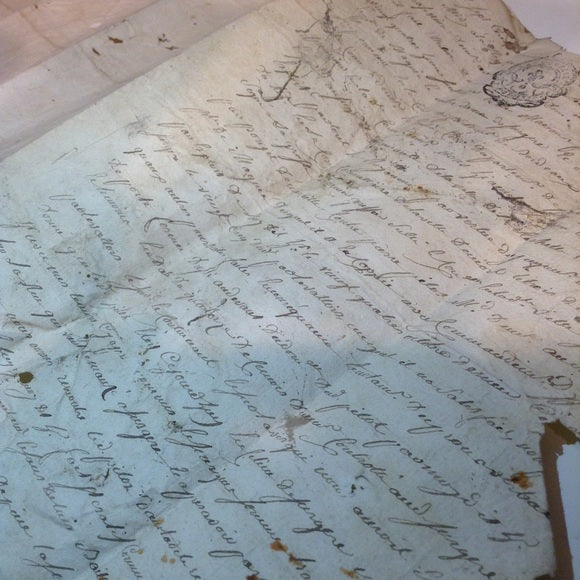 Very Rare 1700s FreeMason Original Old Manuscript!