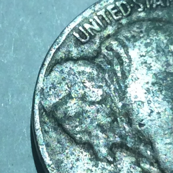 Rare LOW MINTAGE Date 1931 S AU Buffalo Nickel!