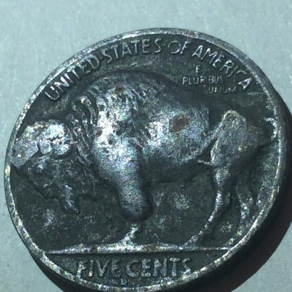 Tough Key Date AU/MS Unc. 1928 D Buffalo Nickel!