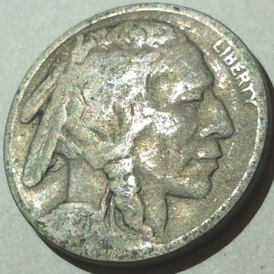 Tough XF Early Key Date 1920D Buffalo Nickel!