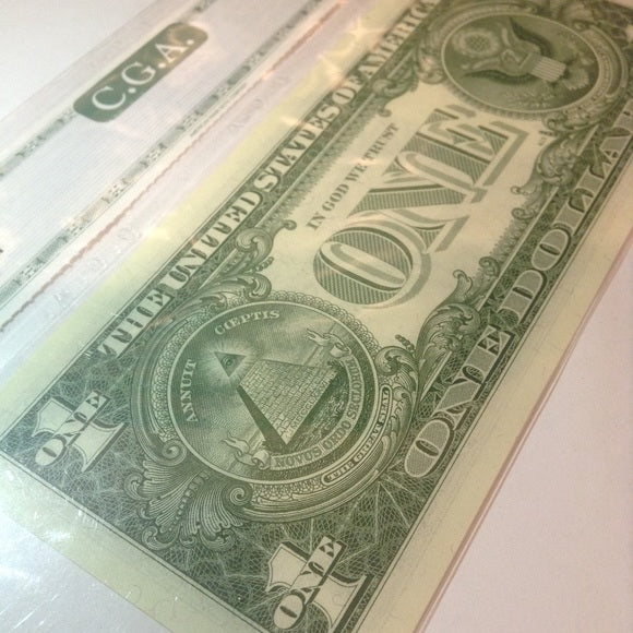 Incredible MS67 Silver Certificate- Unheard Of Grade- $800 Guidebook Value!