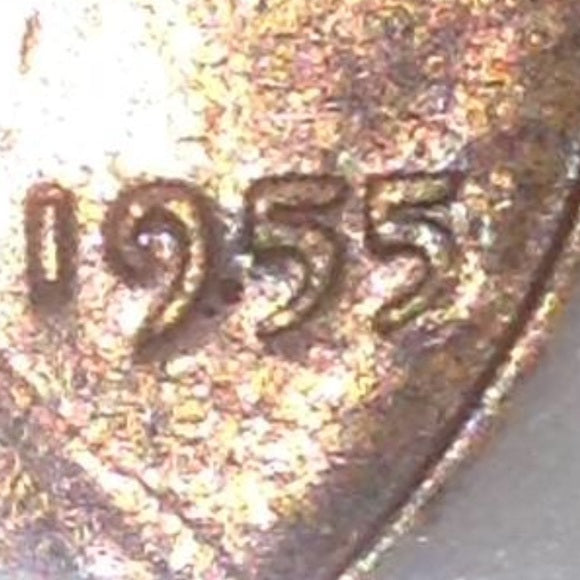 Super RARE 1955 Double Die Wheat Penny- INB Certified Authentic- Iconic DDO Year