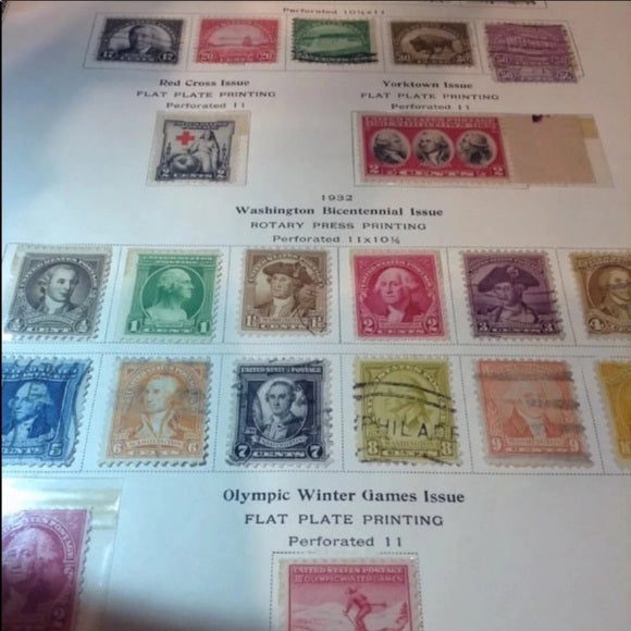 HUGE Rare 1800s to Current US Stamps Collection-Beautifully Displayed In Folder