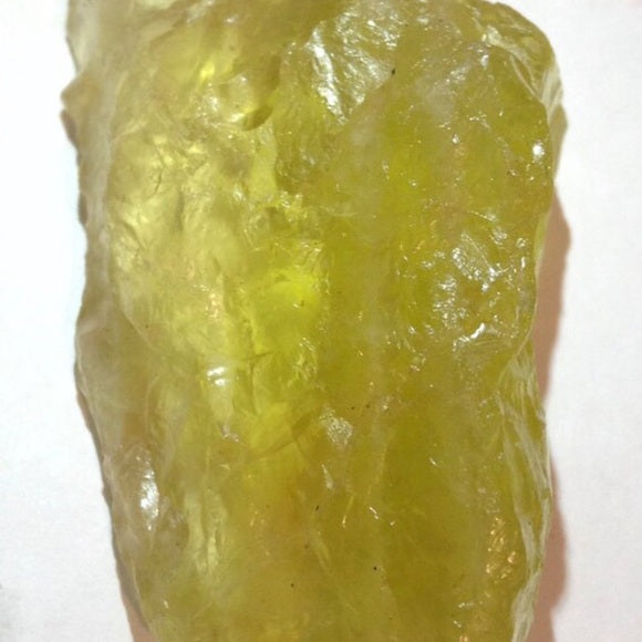 Huge 244 Carats Beautiful Natural Topaz Rough Gemstone- Yellow Glow- $900 Value