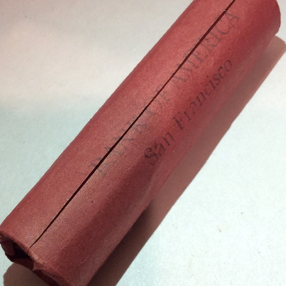 Rare San Fransisco S Bank Of America 1909 to 1958 Unsearched Wheat Pennies Roll!