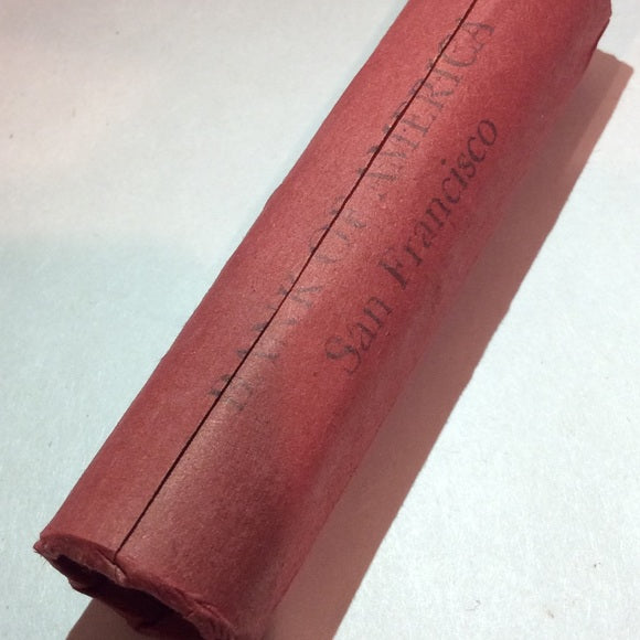 Proof Like 1930’s S End- Unsearched San Fransisco Bank America Wheat Penny Roll