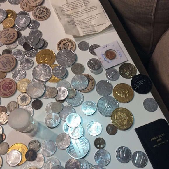 Massive Old 1800’s to 2000s US Coins, Tokens, &amp; Currency Collection- 300+ Pieces