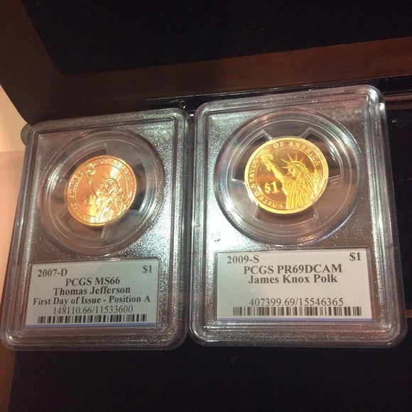 Valuable Set Top Tier PCGS &amp; NGC Professionally Graded Coins- Mint State &amp; Proof