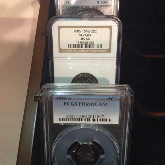 Valuable Set Top Tier PCGS &amp; NGC Professionally Graded Coins- Mint State &amp; Proof