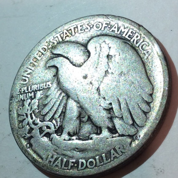 Low Mintage 1928 S Walking Liberty Silver Half Dollar- Only 1.9 Million Minted!