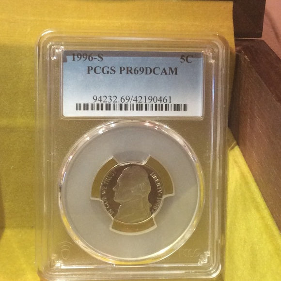 1 Rare Top Premium Quality PCGS Proof 69 Deep Cameo Old Coin- 2nd Highest Grade!