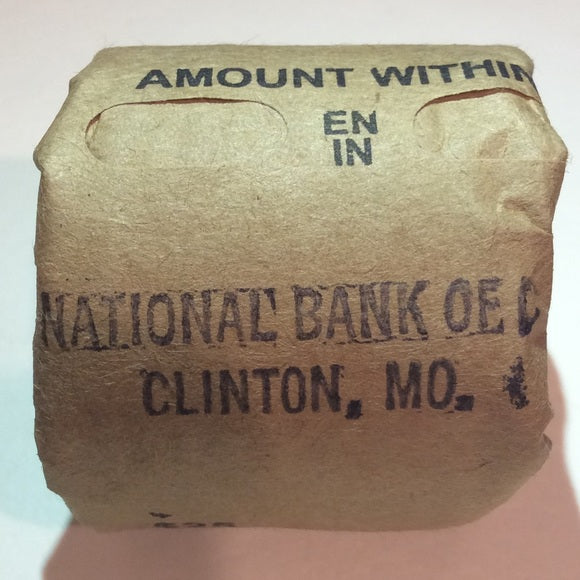 Rare Unsearched National Bank Of Clinton Old 1970’s Eisenhower Ike Dollars Roll!