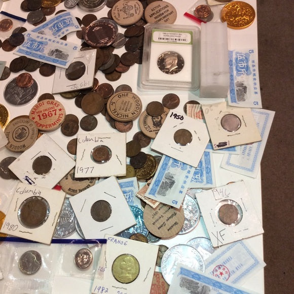 Huge Old US Coins &amp; Currency Collection- Ranges From The 1800’s to Mid 2000s