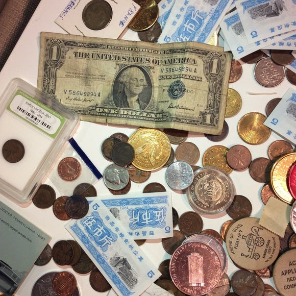 Huge Old US Coins &amp; Currency Collection- Ranges From The 1800’s to Mid 2000s