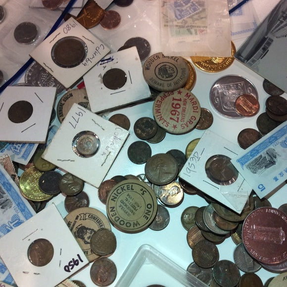 Huge Old US Coins &amp; Currency Collection- Ranges From The 1800’s to Mid 2000s