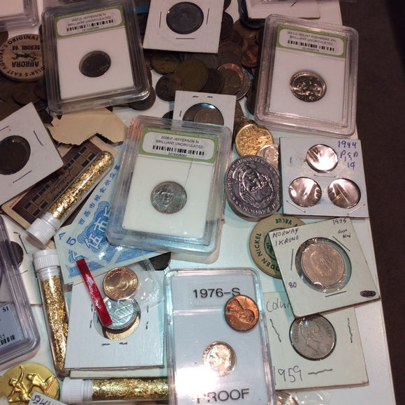 MASSIVE 350+ Old 1800s to Mid 2000s US Coins &amp; Currency Collection-Great Variety