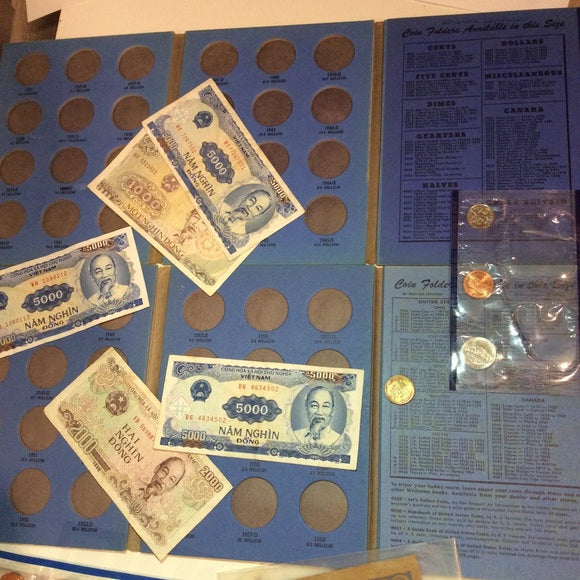 Incredible Old 1800s to Late 1900s US Coins/Currency Collection- Over 350 Pieces