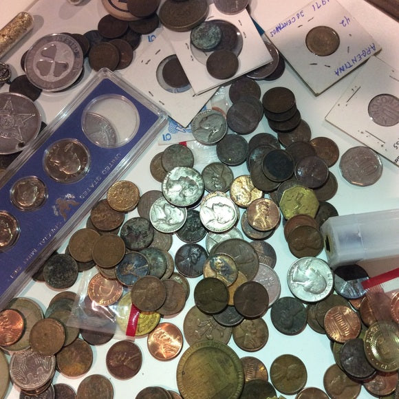 Incredible Old 1800s to Late 1900s US Coins/Currency Collection- Over 350 Pieces