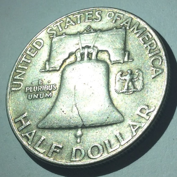 Double Die Reverse Error 1963 D Silver Franklin Half Dollar- Best I’ve Ever Seen